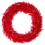 Vickerman K161460 60" Red Fir Artificial Christmas Wreath Unlit