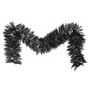 Vickerman K161814 9' Black Fir Artificial Christmas Garland Unlit