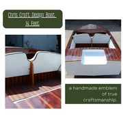 Old Modern Handicrafts K199 Chris Craft Design Boat 14 Feet