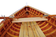Old Modern Handicrafts K203 Clinker Built Whitehall Row Boat 12 Feet
