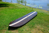 Old Modern Handicrafts K222B Paddle Board in Dark Painted Wood 11ft with 1 fin