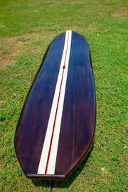 Old Modern Handicrafts K222B Paddle Board in Dark Painted Wood 11ft with 1 fin