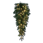 Vickerman K224437LED 36" Douglas Fir Artificial Pre-Lit Teardrop With Dura-Lit® Warm White LED Mini Lights.