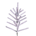Vickerman K226203 24" Flocked Pistol Pine Spray. Includes 3 Pieces Per Bag.