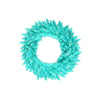 Vickerman K161061LED 60" Aqua Artificial Christmas Wreath Aqua Dura-Lit LED Lights.