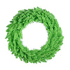 Vickerman K162737LED 36" Lime Fir Artificial Christmas Wreath Lime Dura-Lit LED Lights.