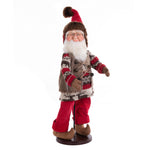 Vickerman KV200317 17" Woodland Collection Santa Doll With Stand