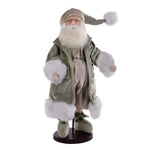 Vickerman KV200517 17" Jewel-Tide Greetings Collection Santa Doll With Stand