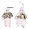 Vickerman KV200521 7.5" Jewel-Tide Greetings Collection Squirrel Ornament Assortment Pack Of 2