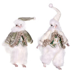 Vickerman KV200521 7.5" Jewel-Tide Greetings Collection Squirrel Ornament Assortment Pack Of 2