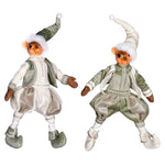 Vickerman KV200525 14" Jewel-Tide Greetings Collection Mouse Doll 2 Pack