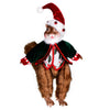 Vickerman KV201322 14" Holly Jolly Collection Squirrel Doll