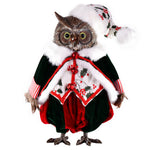 Vickerman KV201324 14" Holly Jolly Collection Owl Doll