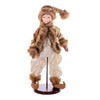 Vickerman KV210938 18" Mocha Velvet Fairy Boy With Stand.