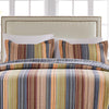 Katy Striped King & Standard Pillow Shams – Cotton & Reversible