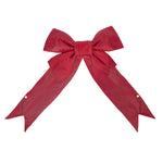 Vickerman L130318 18" Red Nylon Outdoor Christmas Bow