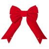 Vickerman L131318 18" Red Velvet Outdoor Christmas Bow