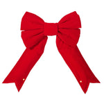 Vickerman L131318 18" Red Velvet Outdoor Christmas Bow
