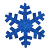 Vickerman L134602 18" Blue Glitter Snowflake Christmas Ornament