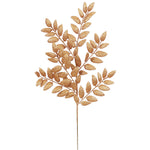 Vickerman L147928 22" Copper Glitter Honey Locust Artificial Christmas Spray. Includes 6 Sprays Per Pack.