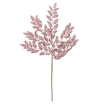 Vickerman L147945 22" Mauve Glitter Honey Locust Artificial Christmas Spray. Includes 6 Sprays Per Pack..