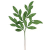 Vickerman L152904 22" Green Glitter Bayleaf Artificial Christmas Spray. Includes 12 Sprays Per Pack.