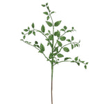Vickerman L153604 22" Green Glitter Mini Locust Artificial Christmas Spray. Includes 12 Sprays Per Pack.