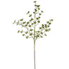 Vickerman L153813 22" Lime Glitter Eucalyptus Artificial Christmas Spray. Includes 12 Sprays Per Pack.