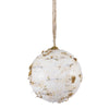 Vickerman L157410 4" Artificial Birch Ball Christmas Ornament