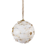 Vickerman L157410 4" Artificial Birch Ball Christmas Ornament
