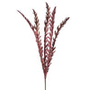 Vickerman L162015 22" Chocolate Soap Plant Glitter Artificial Christmas Spray. Includes 6 Sprays Per Pack.