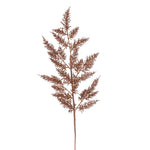 Vickerman L162428 28" Copper Onoclea Glitter Wild Huck Artificial Christmas Spray. Includes 6 Sprays Per Pack.