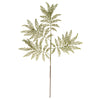 Vickerman L162813 22" Lime Glitter Sumac Artificial Christmas Spray. Includes 6 Sprays Per Pack.