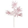 Vickerman L162845 22" Mauve Glitter Sumac Artificial Christmas Spray. Includes 6 Sprays Per Pack.