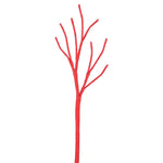 Vickerman L172413 17" Red Yarn Spray. Includes 12 Sprays Per Pack.
