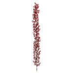 Vickerman L180805 6' Burgundy Glitter Berry Artificial Christmas Garland Unlit