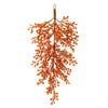 Vickerman L180928 33" Copper Glitter Berry Artificial Christmas Door Swag Unlit