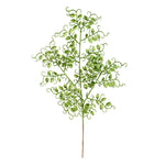 Vickerman L186373 22" Lime Glitter Mini Ruscus Leaf Artificial Christmas Spray. Includes 12 Sprays Per Pack.