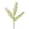 Vickerman L193013 21" Lime Glitter Feather Fern Artificial Christmas Spray. Includes 12 Sprays Per Pack.