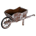 Vickerman L202022 22" X 7" X 8" Wooden Wheel Barrow