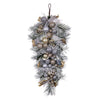 Vickerman L212332 32" Champagne Deco Teardrop