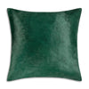 Lagos Hide Texture Velvet Pillow 22"W x 22"L Square Accent Cushion