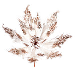 Vickerman LF202238 16" X 22" Champagne Velvet Sequin Poinsettia Artificial Christmas Pick