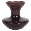 Vickerman LG180317 9" Black Gourd Glass Container
