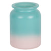 Vickerman LG180647 5.8" Hydro Ombre Round Glass Container Set Of 2