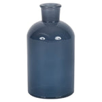 Vickerman LG181047 8" Hydro Painted Glass Bottle Set Of 2