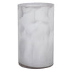 Vickerman LG181613 10" Crystal Gray Cylinder Glass Container