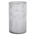 Vickerman LG181613 10" Crystal Gray Cylinder Glass Container