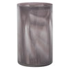 Vickerman LG181617 10" Black Cylinder Glass Container