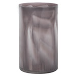 Vickerman LG181617 10" Black Cylinder Glass Container